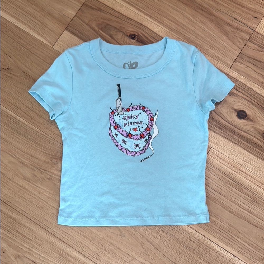 Olivia Rodrigo Spicy Pisces limited edition baby tee!